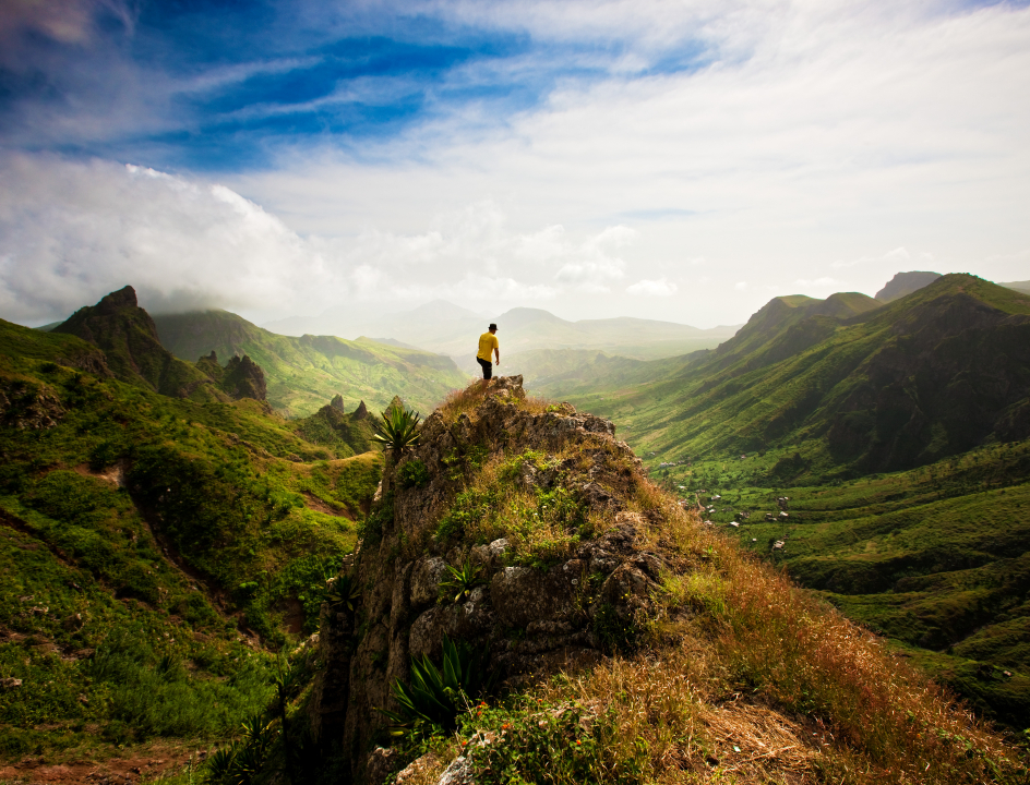 Kaapverdische wandeling - kaap verdie