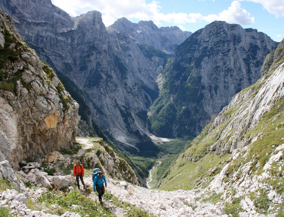 Wandelroute Slovenska Planinska Pot, Karawanken