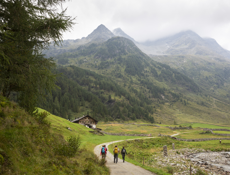 Lex van den Bosch, Defereggental, bergtoppen, bergrivier