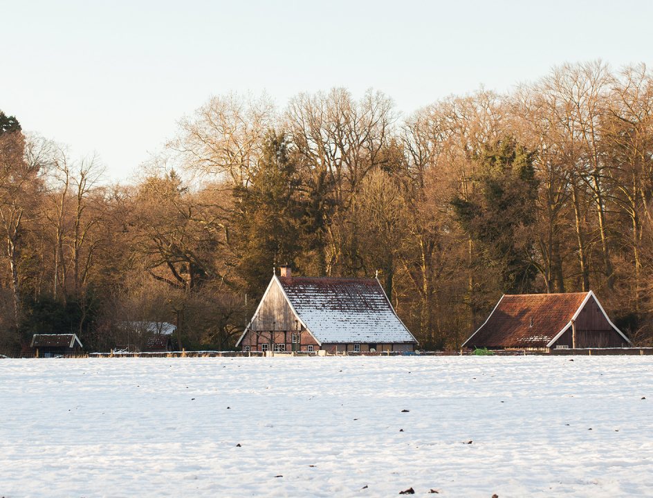 Twente in de winter