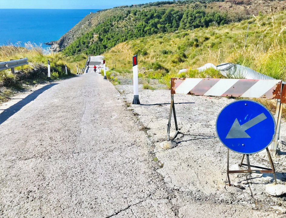 De weg naar Pisciotta