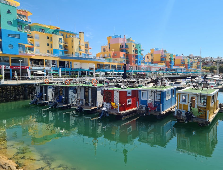 Portugal Algarve haven boten