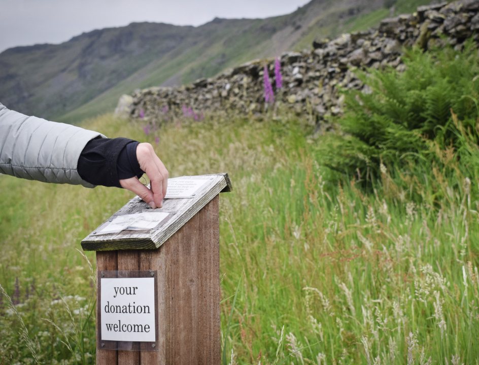 Donaties voor de hutjes