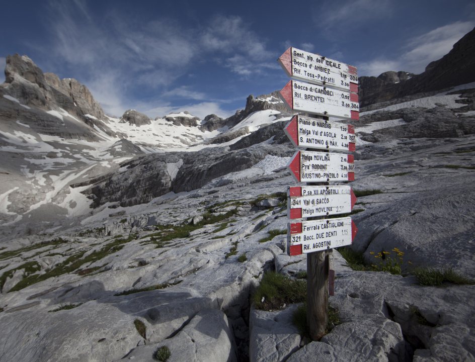 Dolomiti di Brenta Trek huttentocht