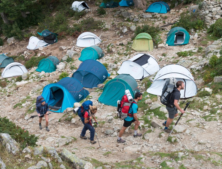 GR20 Corsica huurtenten