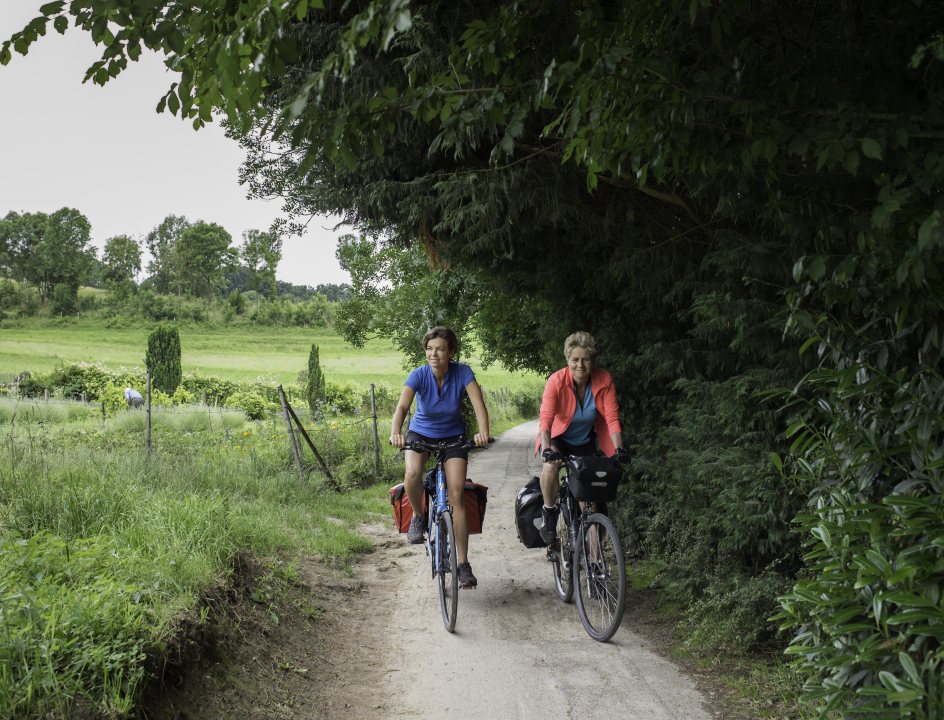 Maas fietsroute