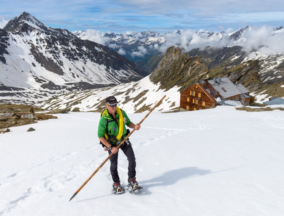 Het Defregger Haus en de Zopetspitze