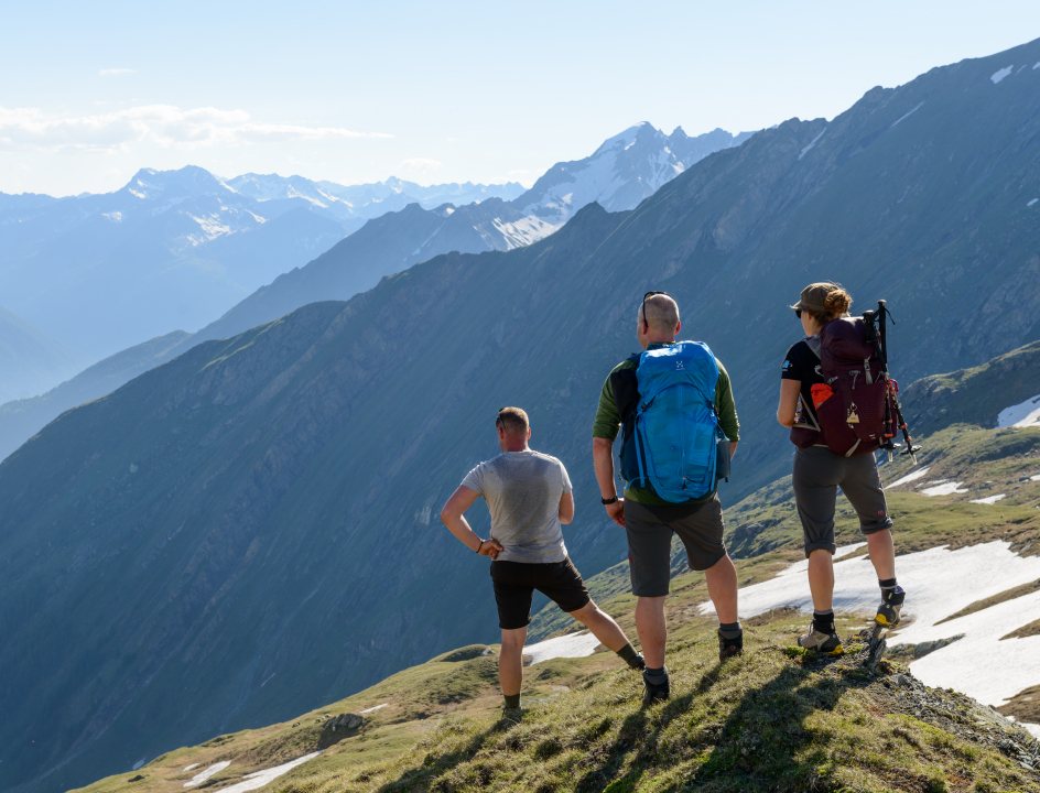 Uitzicht op de Lassörlinggruppe