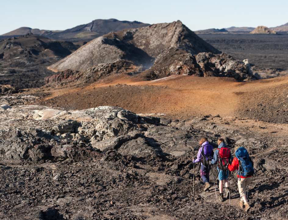 Dagwandelingen IJsland