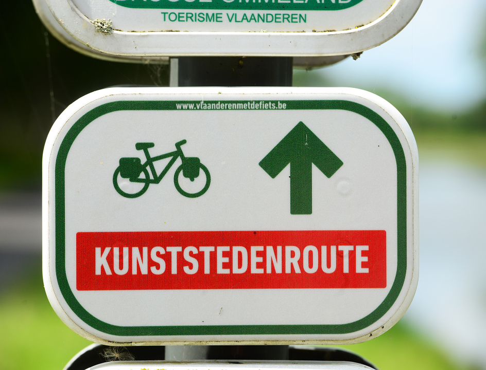 Bewegwijzering Kunststedenroute