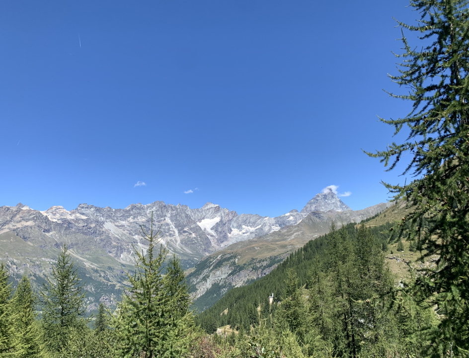 Uitzicht over de vallei