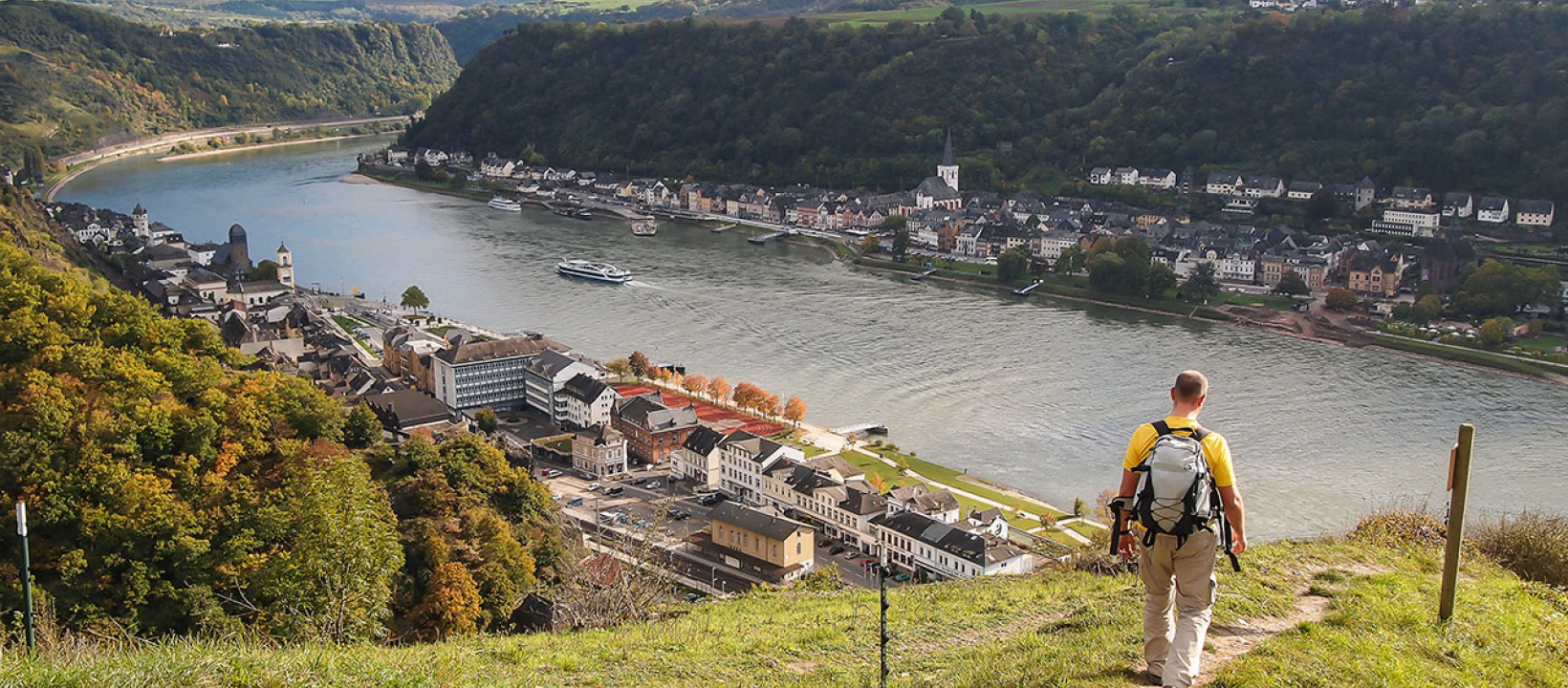 Mooi uitzicht vanaf de markante Rabenack.