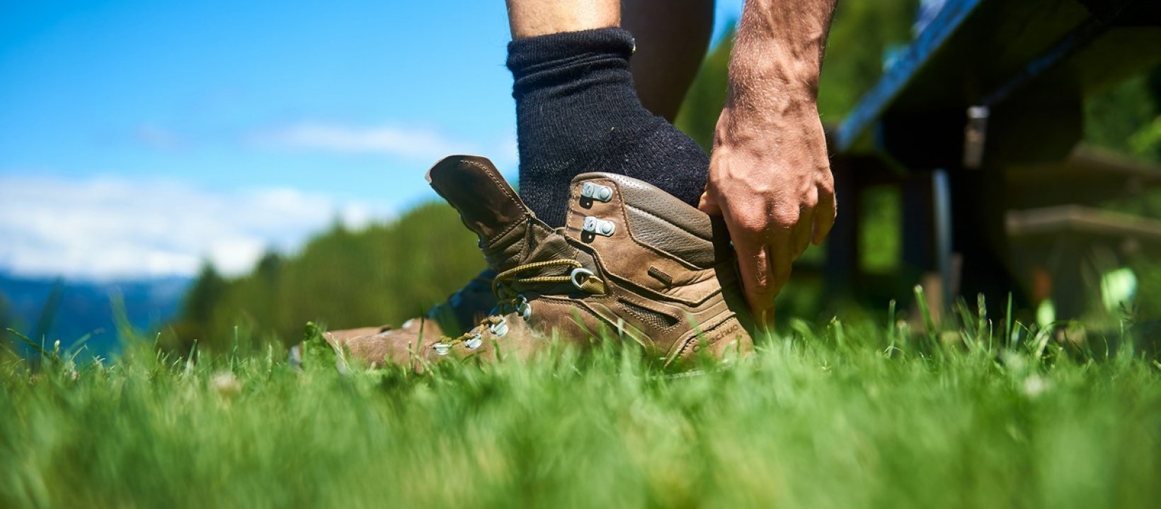 Wandelschoenen inlopen