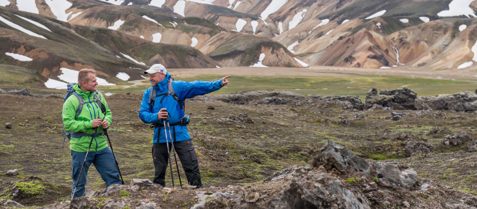 Ijsland landmannalaugar wandelen