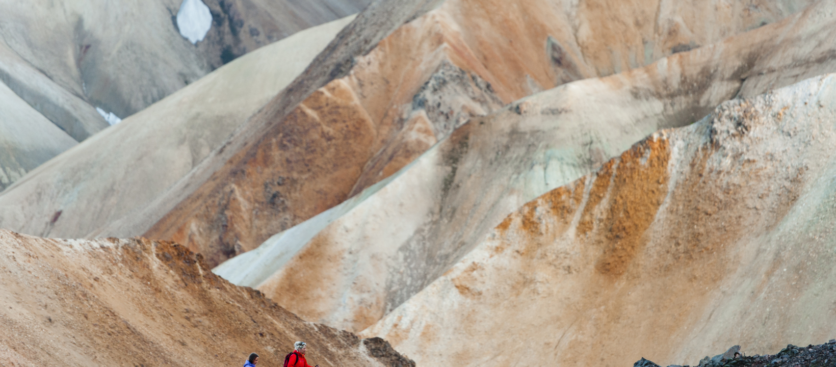 Ijsland Laugavegur wandelen