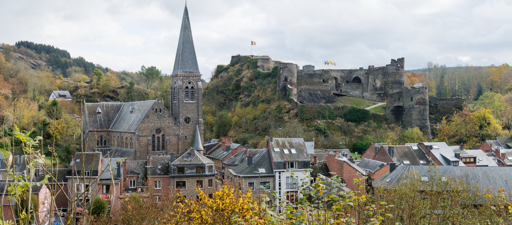 Het kasteel van La Roche-en-Ardenne