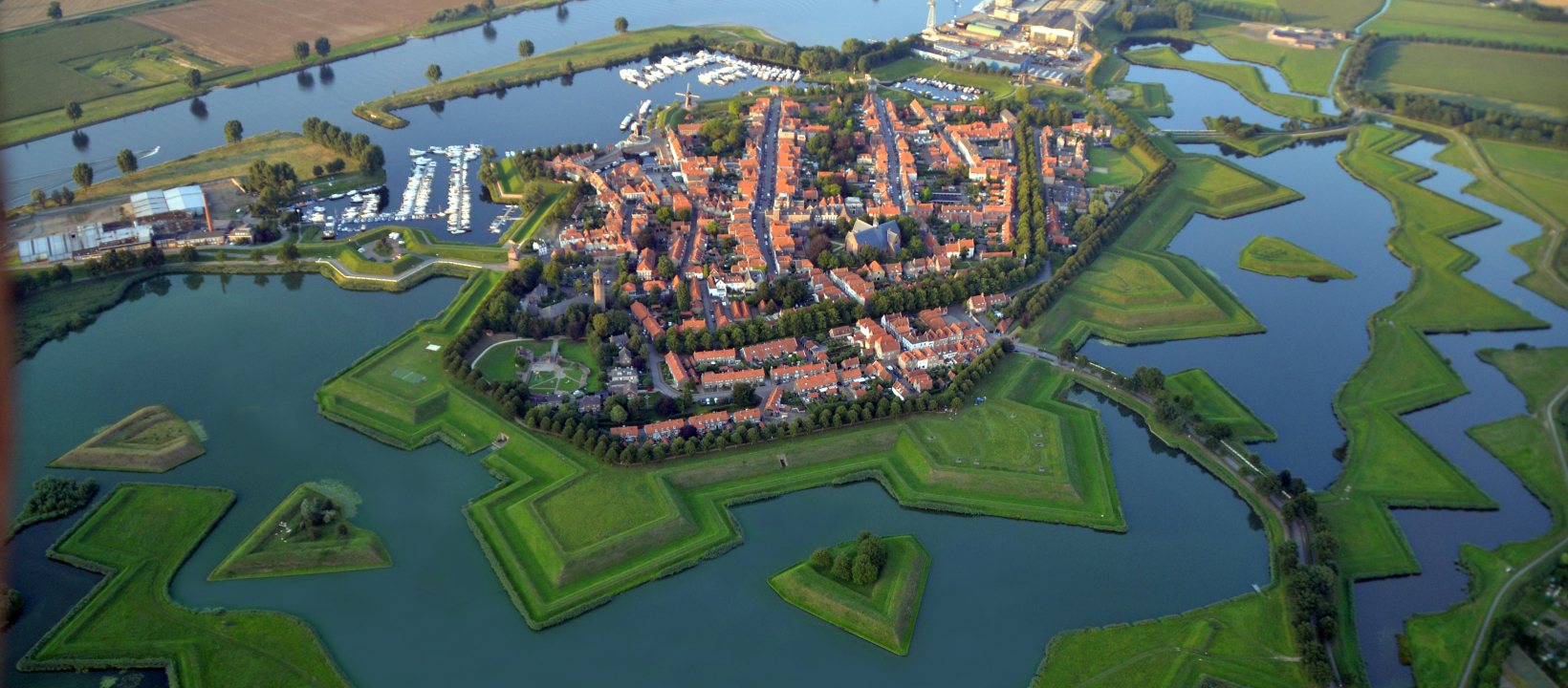 Heusden bovenaanzicht