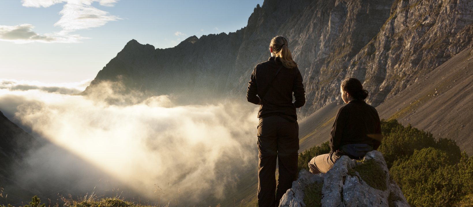 Uitzicht over het Karwendel