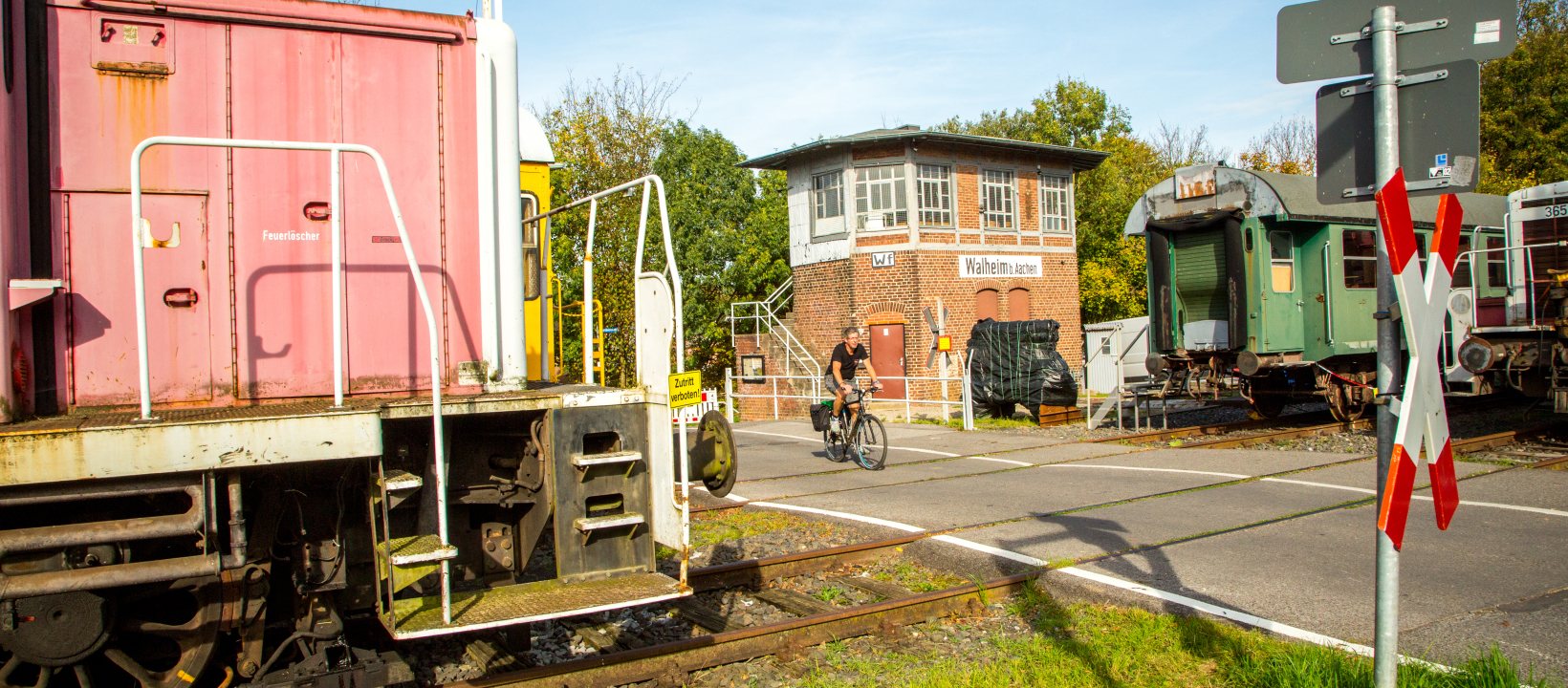 Fietsen over de Vennbahn
