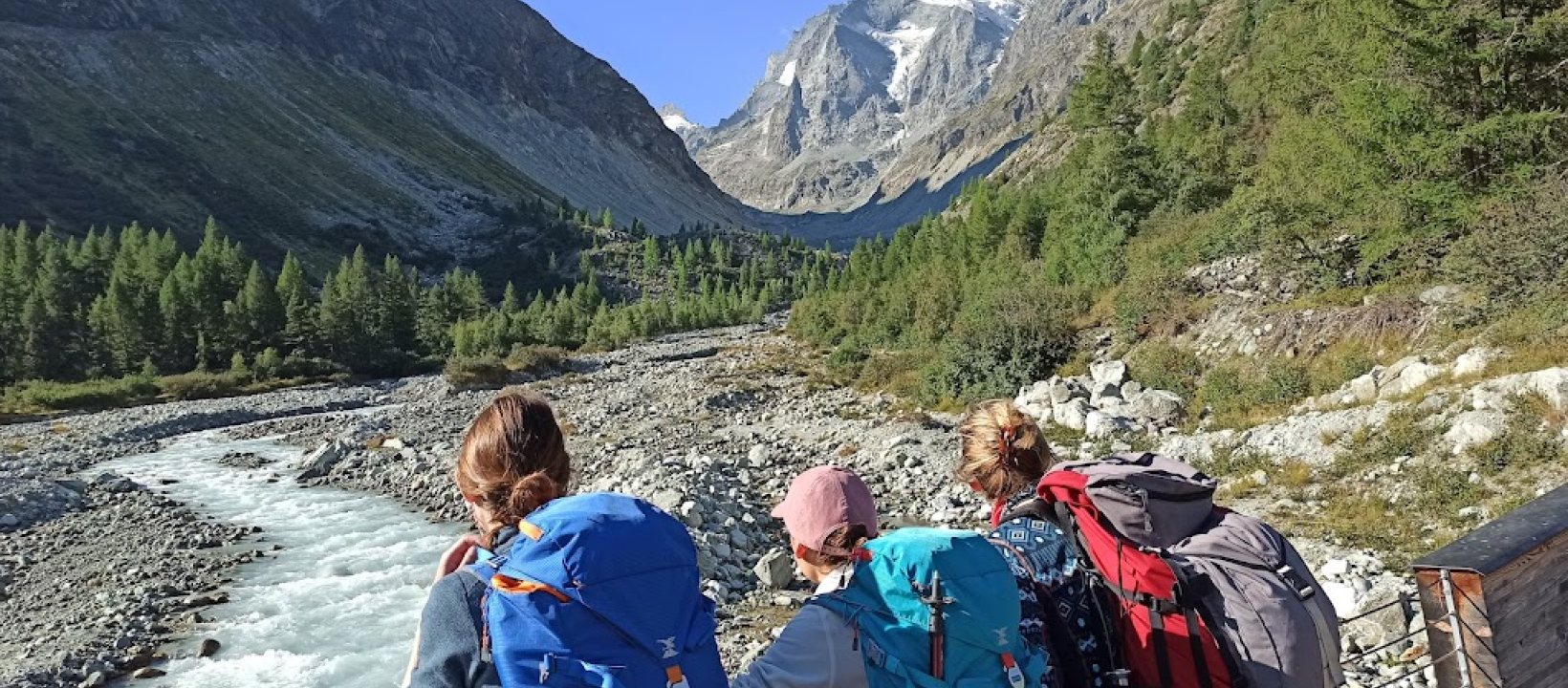 Uitzicht rivier bij La Navisence