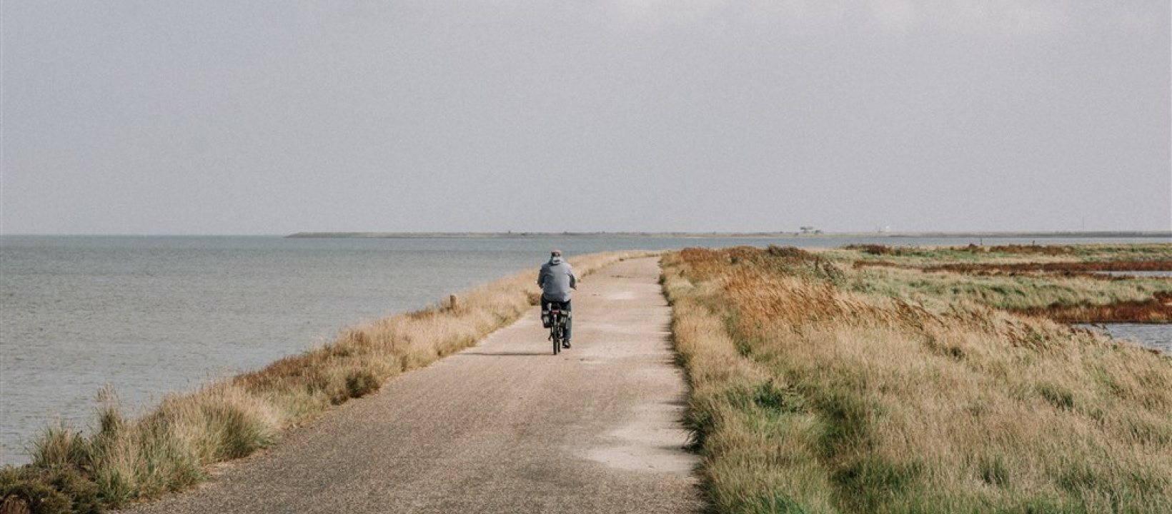 fietser waddenkust