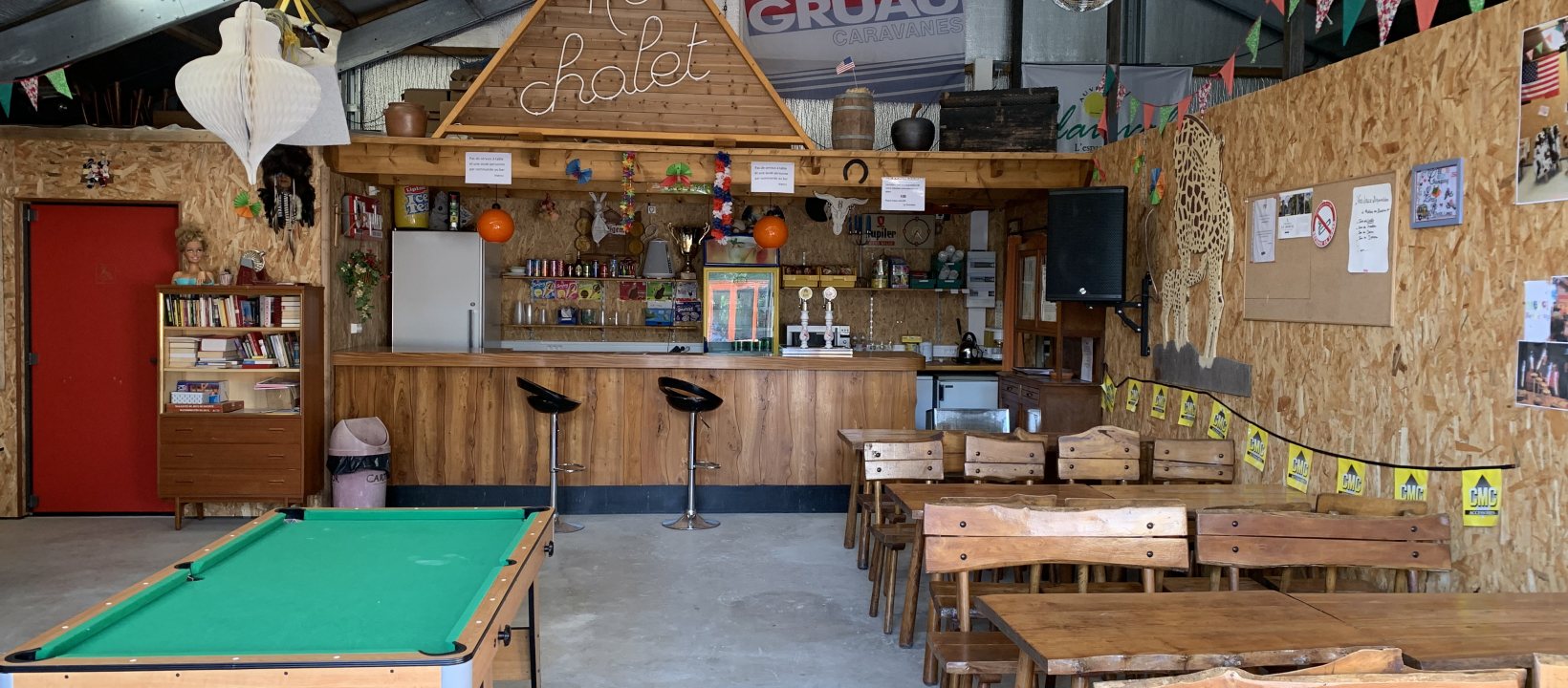 Fietsvakantie apres ski bar