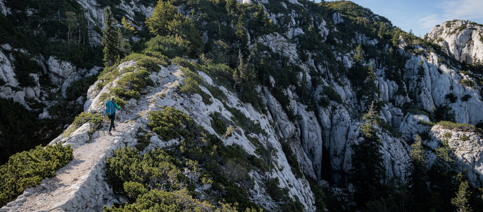 De route van de trail