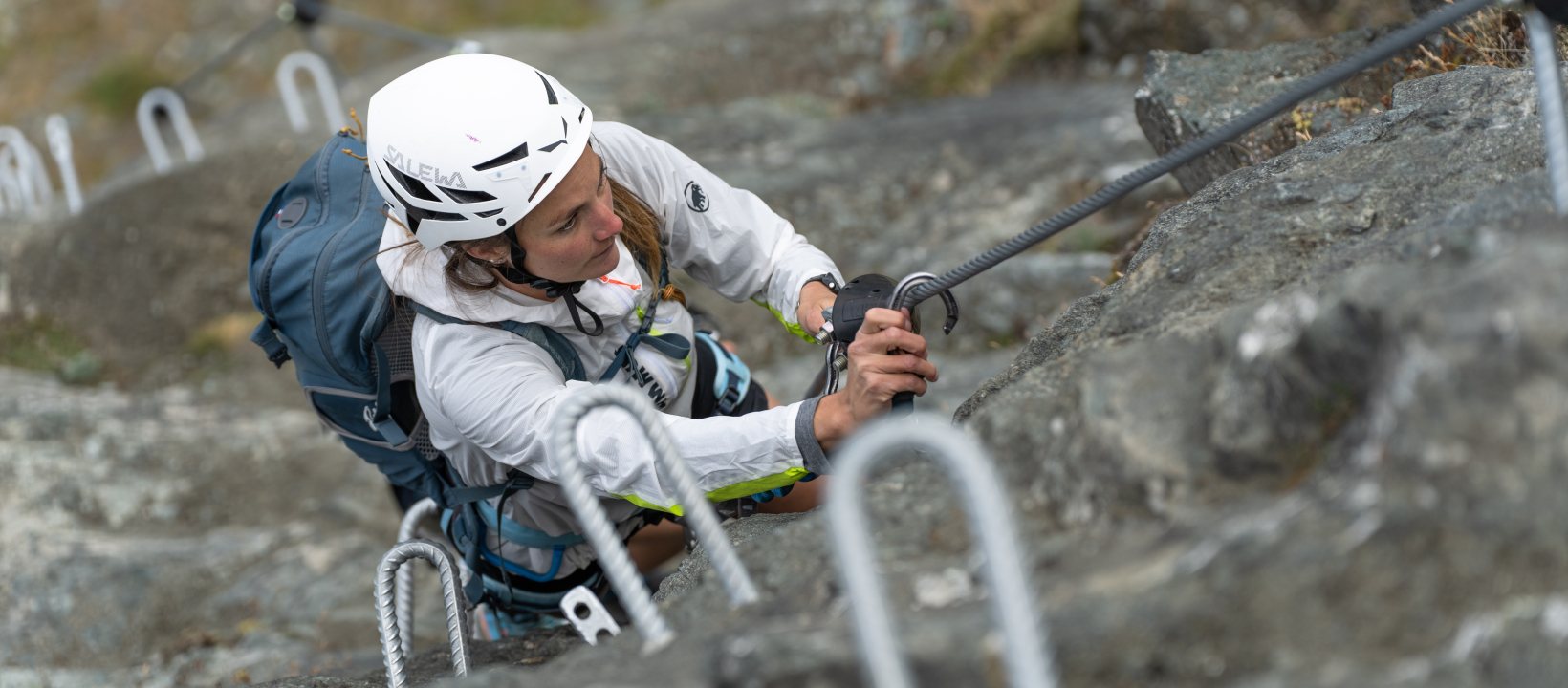 Klettersteigen Saastal