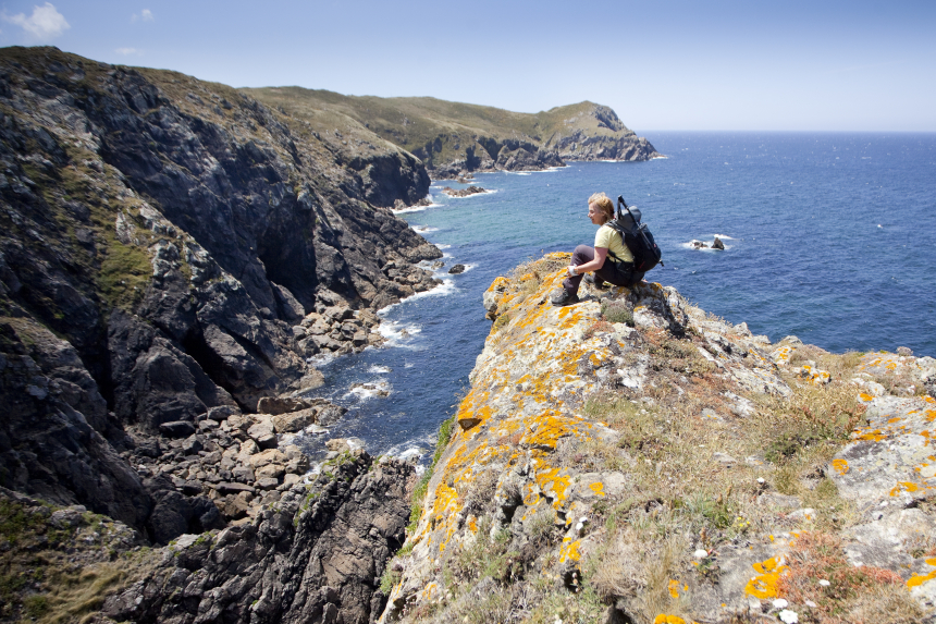 Wandelroute O Camiño dos Faros in Galicië