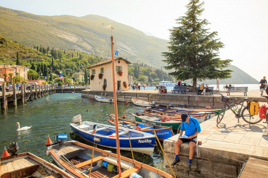 Fietsen Italie Torbole Gardameer