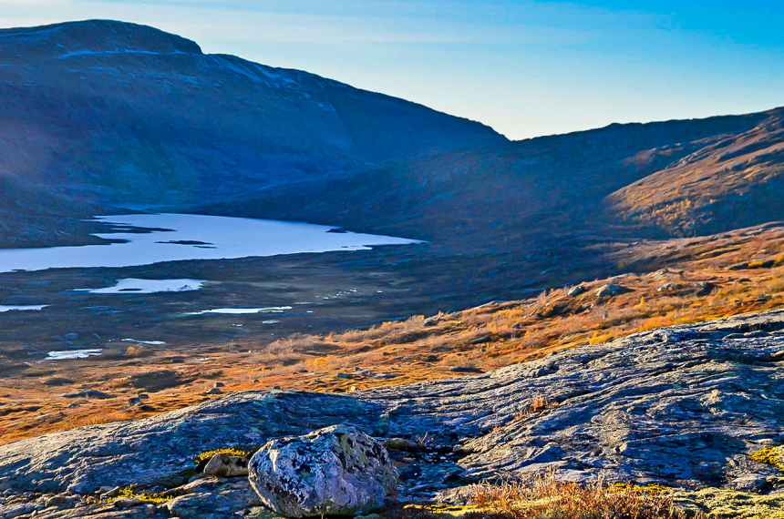 Hardanvervidda in de herfst
