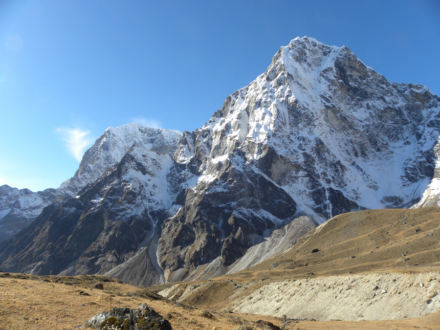 Nepal, mooi uitzicht op de bergen