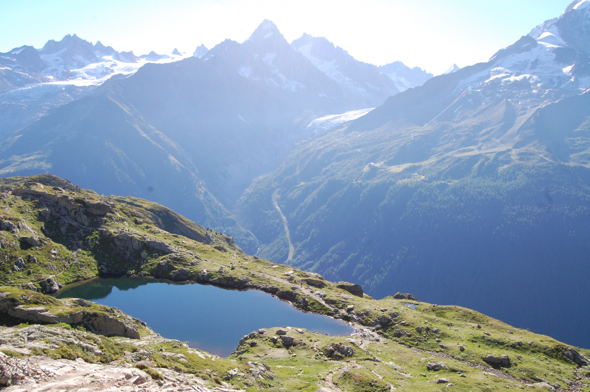 Italië, wandelroute Mont Blanc, Valle d'Aosta