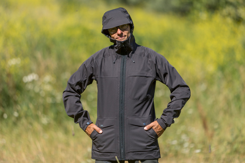 Haglofs hardshell jacket top
