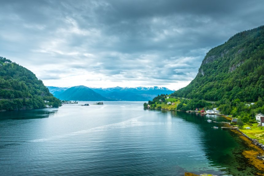 Noorwegen, foto van het water