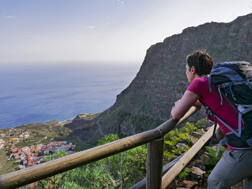 Uitzicht over La Gomera