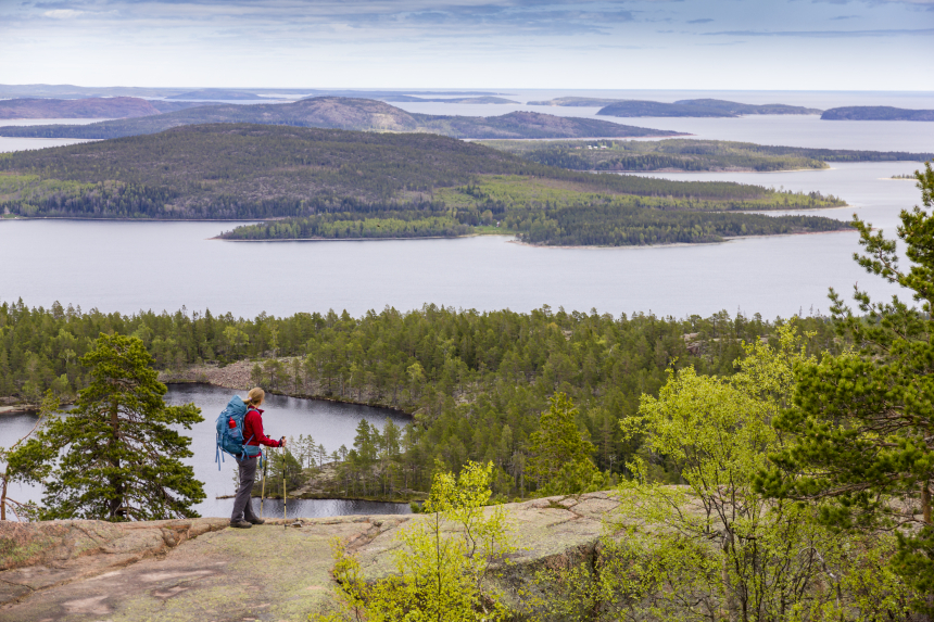 Wandelen Hoge Kust Zweden