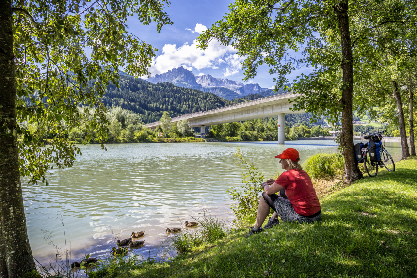  Fietsroute Tauern Radweg Oostenrijk