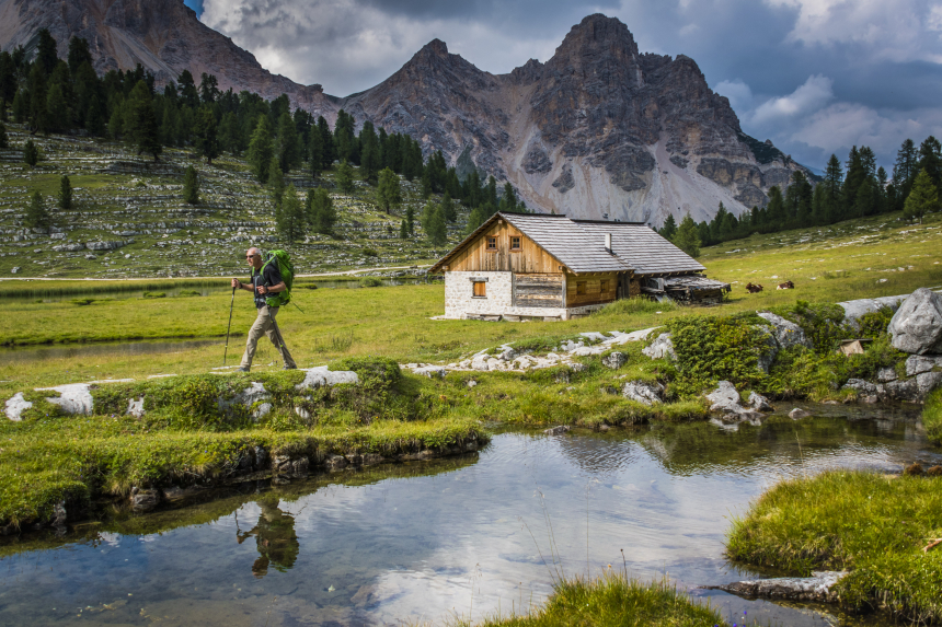 Wandelen Dolomieten Hohenweg 1
