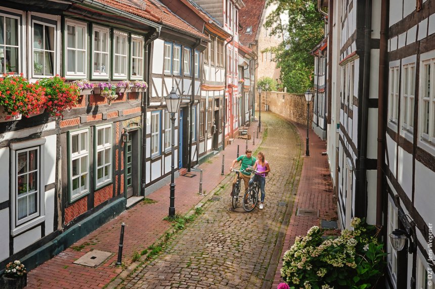 Weserradweg Fachwerkhaus