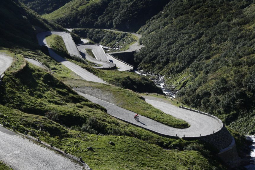 Fietsroutes in Zwitserland