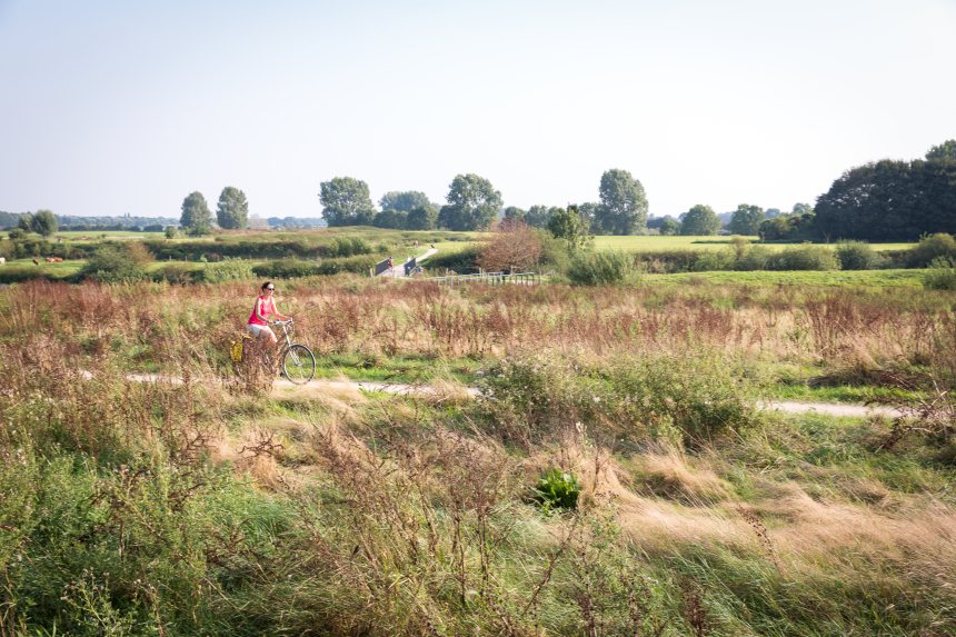 Pieterpad fietsen met het fietserpad