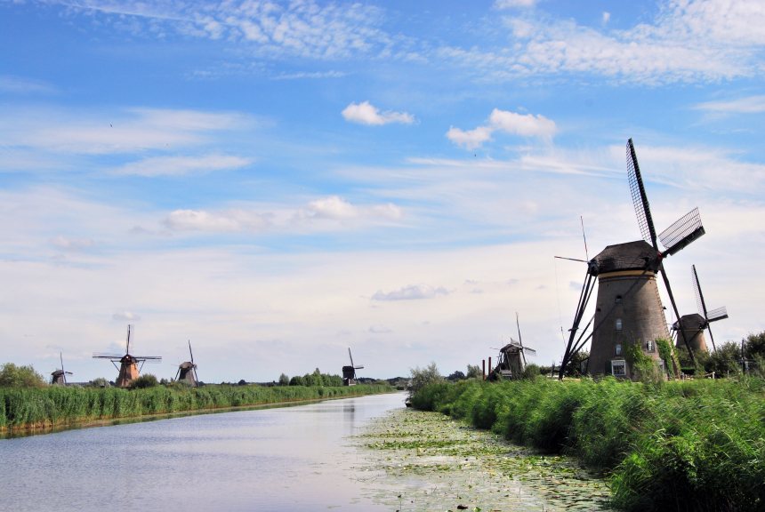 Kinderdijk windmolens