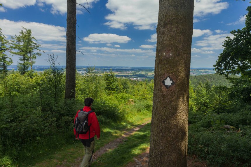 Wandelen op de Ahornweg