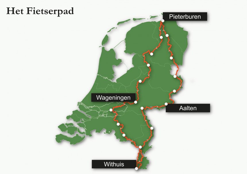 Fietserpad kaart