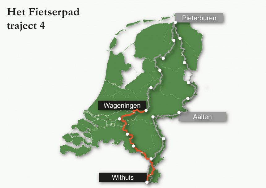 Fietserpad fietsroute traject 4