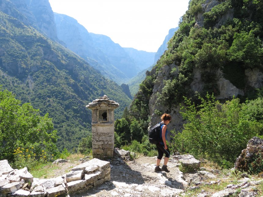 Griekenland Pindos wandelen