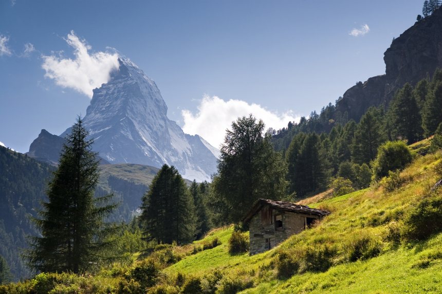 Matterhorn Zwitserland wandelen