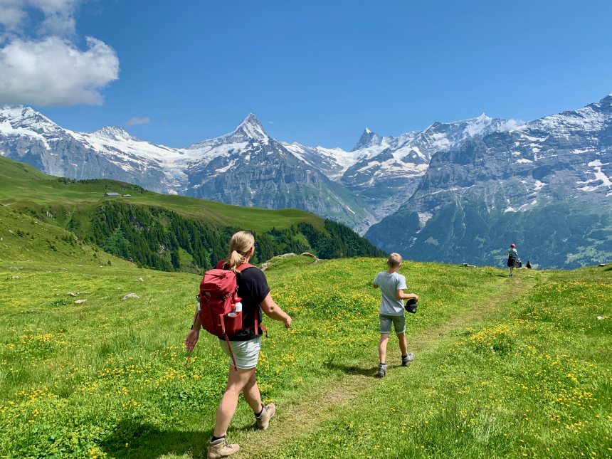 Zwitserland Berner Oberland wandelen