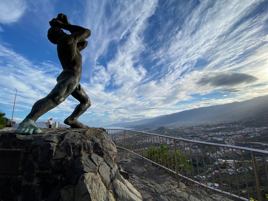 Spanje Tenerife standbeeld